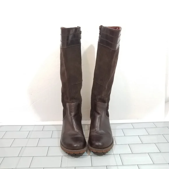 Timberland Bethel Heights Brown Leather Boots 6.5 - Picture 3 of 14